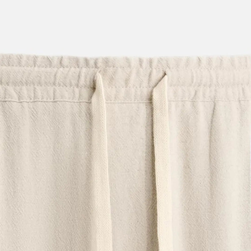 Pantalones deportivos de lino para hombre