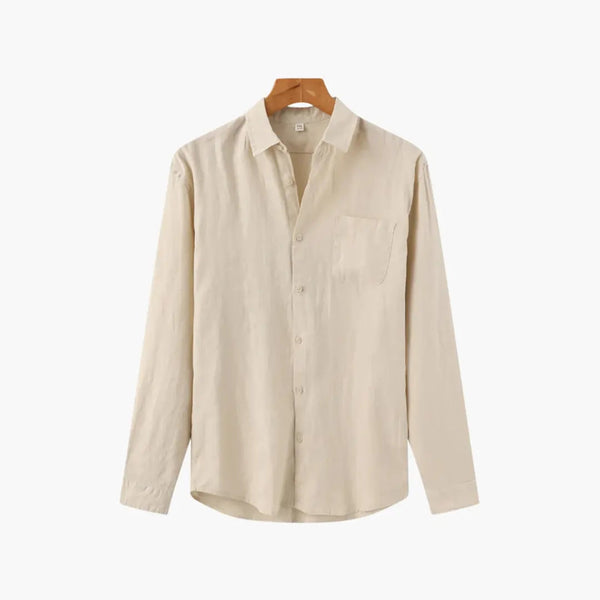 Camisa Firenge de manga larga para hombre